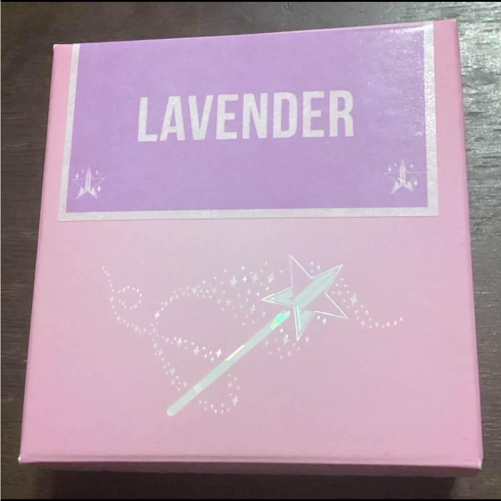 Lavender Pink Box with Wand Design